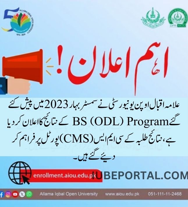 AIOU Announces BS (ODL) Program Results For Spring 2024 Semester