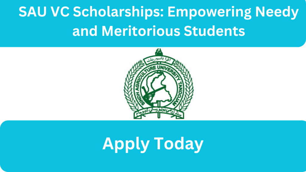SAU VC Scholarships: Empowering Needy and Meritorious Students
